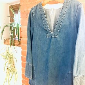 Free People denim tunic